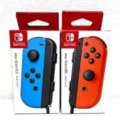 【新品未使用】ニンテンドー スイッチ Joy-Con ネオンブルー ネオンレッド