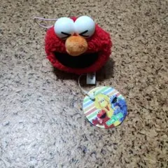 セサミストリート　フェイスマスコット　エルモB
