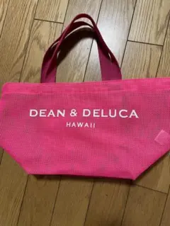 未開封　メッシュトートバッグ　ピンク