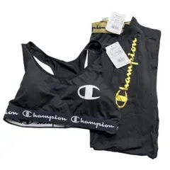 Champion サイズL ゴールド　黒 スポーツブラ ヨガ
