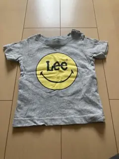 Lee スマイリーフェイス Tシャツ グレー