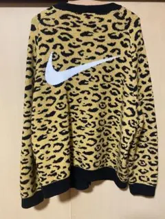 人気★NIKE ナイキ　豹柄　レオパード　カーディガン　L 週末限定値下げ中 新品 Lサイズ NIKE NSW ナイキ スポーツウェア サーカ メンズ