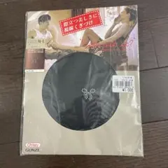 2点セットGUNZE Christy ストッキング&50デニール柄タイツM-L