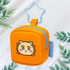 ちいかわ カラビナつき刺繍スクエアミニポーチ シーサー