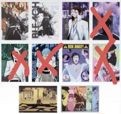 一番くじBLEACH F賞クリアポスター6種