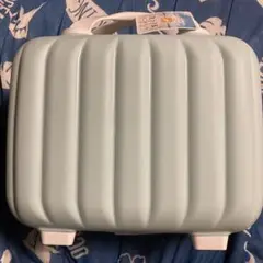 カラフルミニトランク ミントブルー スーツケースに付けられる