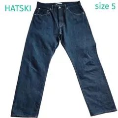 ✨美品HATSKI Regular Tapered Denim サイズ5