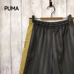 【PUMA】ハーフパンツ ブラック ゴールド Mサイズ