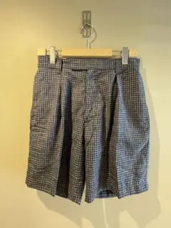 E.TAUTZ 1タックデニムショーツ size32 イギリス製 ワイド E.TAUTZ 1タックデニムショーツ size32 イギリス製 ワイド
