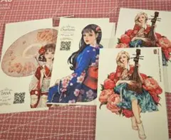 Hwara 様 ステッカー 8枚セット ノベルティ コラージュ