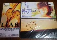中森明菜 CD　8センチ　３枚