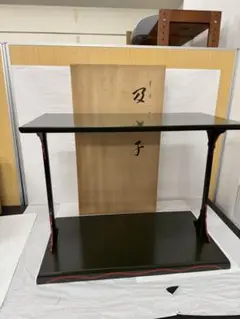 割引❗️【美品】「母」 宗旦好 青漆爪紅 及台子 幸斎 作 茶道具 (502F①) Amazon.co.jp: 「母」 宗旦好 及台子 幸斎作 青漆爪紅 大棚