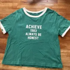 Tシャツ　半袖　チビT 平成ギャル　ピチT