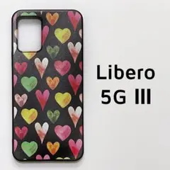 Libero 5G Ⅲ カバー カラフル ハート