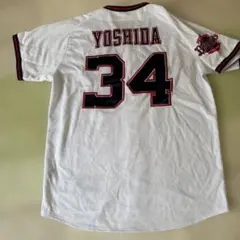 オリックスバファローズ　ユニフォーム34吉田選手