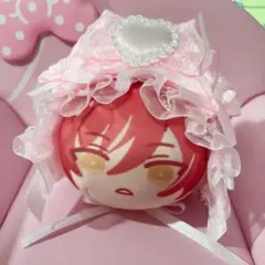 ヘッドドレス おまんじゅう ピンク 量産型 リボン