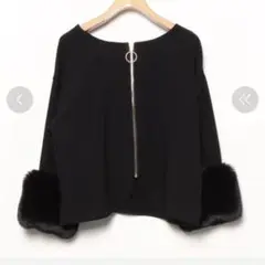 グレースコンチネンタル ファーカフス2WAYTOP