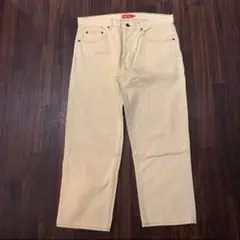 美品Supreme デニム　ウォッシュドジーンズW34