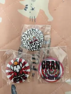 CRAN RODEO ライブツアーピンバッジ3個セット