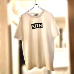 【送料無料！】KITH box logo ホワイト Tシャツ