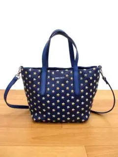 美品 ジミーチュウ MINI SARA ミニサラ 2way ショルダーバッグ