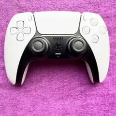 PS5 コントローラー 純正 ホワイト 7M5-u 【超美品】