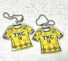 栃木SC ユニフォーム　アクリルキーホルダー　2点セット