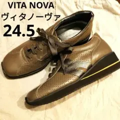 【美品】VITA NOVAヴィタノーヴァ　コンフォートスニーカー 24.5