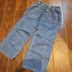 ポロ♡デニムパンツ100センチ♡ほぼ未使用品♡
