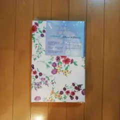 花柄 敷布団用カバー ピンクシングルサイズ 105x205cm