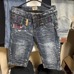 nylaus clothing デニム　ハーフパンツ