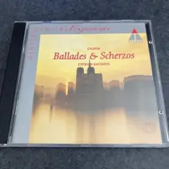 ショパン：バラード、スケルツォ (全曲)／シプリアン•カツァリス (ピアノ)