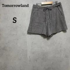 Tomorrowlandトゥモローランド　千鳥格子　ショートパンツ　S