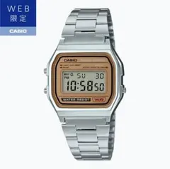 ◇新品未開封◇ A158WEA ステンレスレトロ調CASIO チープカシオ