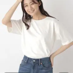 グローバルワーク 汗染み軽減クロップドTシャツ