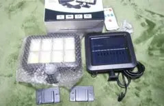 160LED ソーラーライト センサーライト 人感センサー