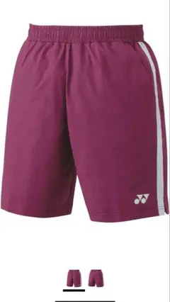 [YONEX] ハーフパンツ ユニニットハーフパンツ 15166 グレープ