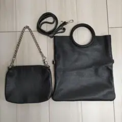 ローラディマッジオ　ショルダーバッグ　レザー