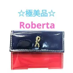ロベルタ　三つ折り財布　ミニウォレット　付録　極美品