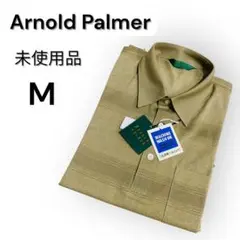 未使用　ヴィンテージ　アーノルドパーマー 半袖シャツ Mサイズ　総柄シャツ