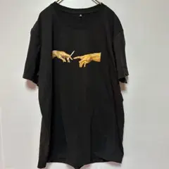 タバコTしゃつ 【M】 BLACK ブラック