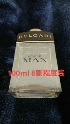 BVLGARI MAN ブルガリ マン 100ml、残り8割程度