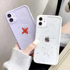 iPhone 13トゥインクルキャンディー透明可愛いケース 耐衝撃ケースカバー用