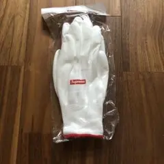 Supreme 軍手袋 白　ノベルティ