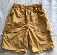 UNIQLO ハーフパンツ 160 マスタード