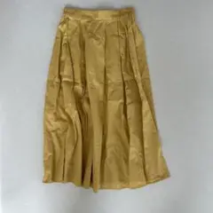 イエロー 黄色 スカート ロング