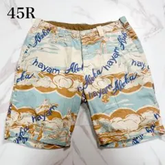 美品✨45R 海遊びものがたりのショートパンツ 葉山ものがたり 大きいサイズ