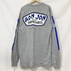 RON JON サーフボード ロングスリーブTシャツ グレー