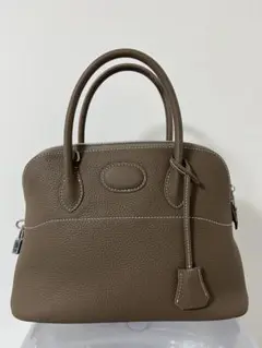 【美品】牛革 ハンドバッグ