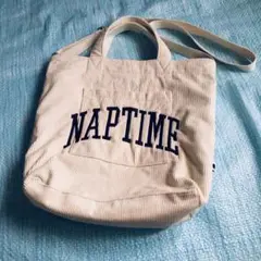 Naptime ナップタイム コーデュロイ トートバッグ Naptime. コーデュロイ バッグ - メルカリ